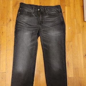 Vintage Men's Levi's 514 Black Jeans Size 34×30
